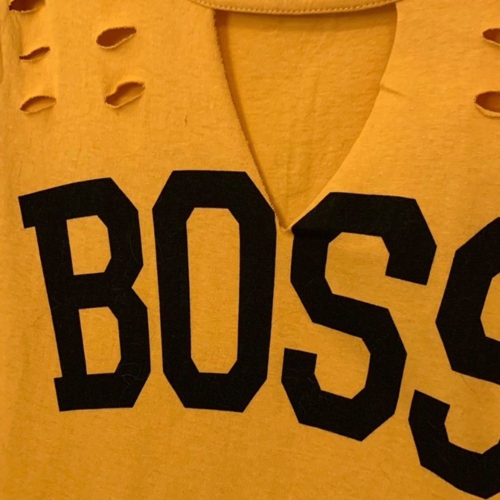 Boss one fire top T-shirt size L - Picture 4 of 4